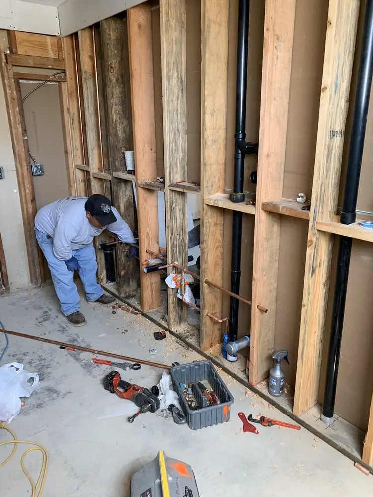 Commercial rough-in plumbing for Gas Line Repair in Northeast Hazel Dell